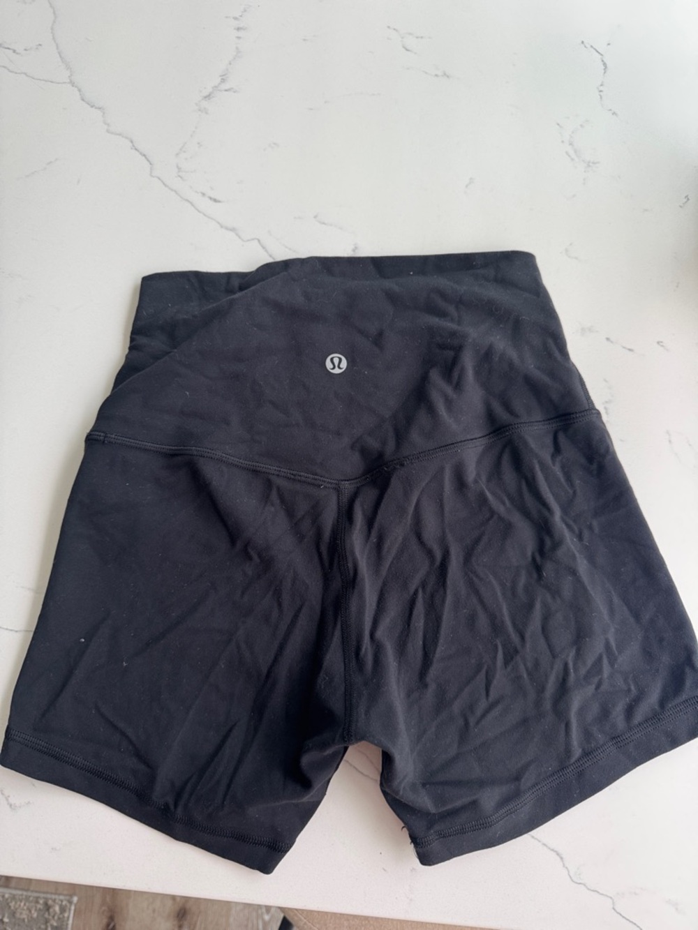 lululemon athletica Black High-Rise Bike Shorts